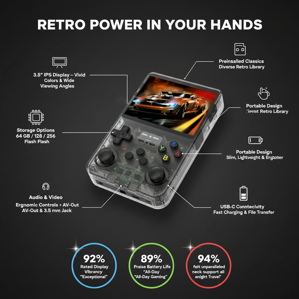 Retro Handheld Game Console