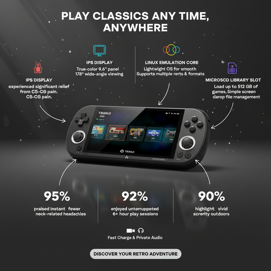 Trimui Smart Pro Handheld Game Console