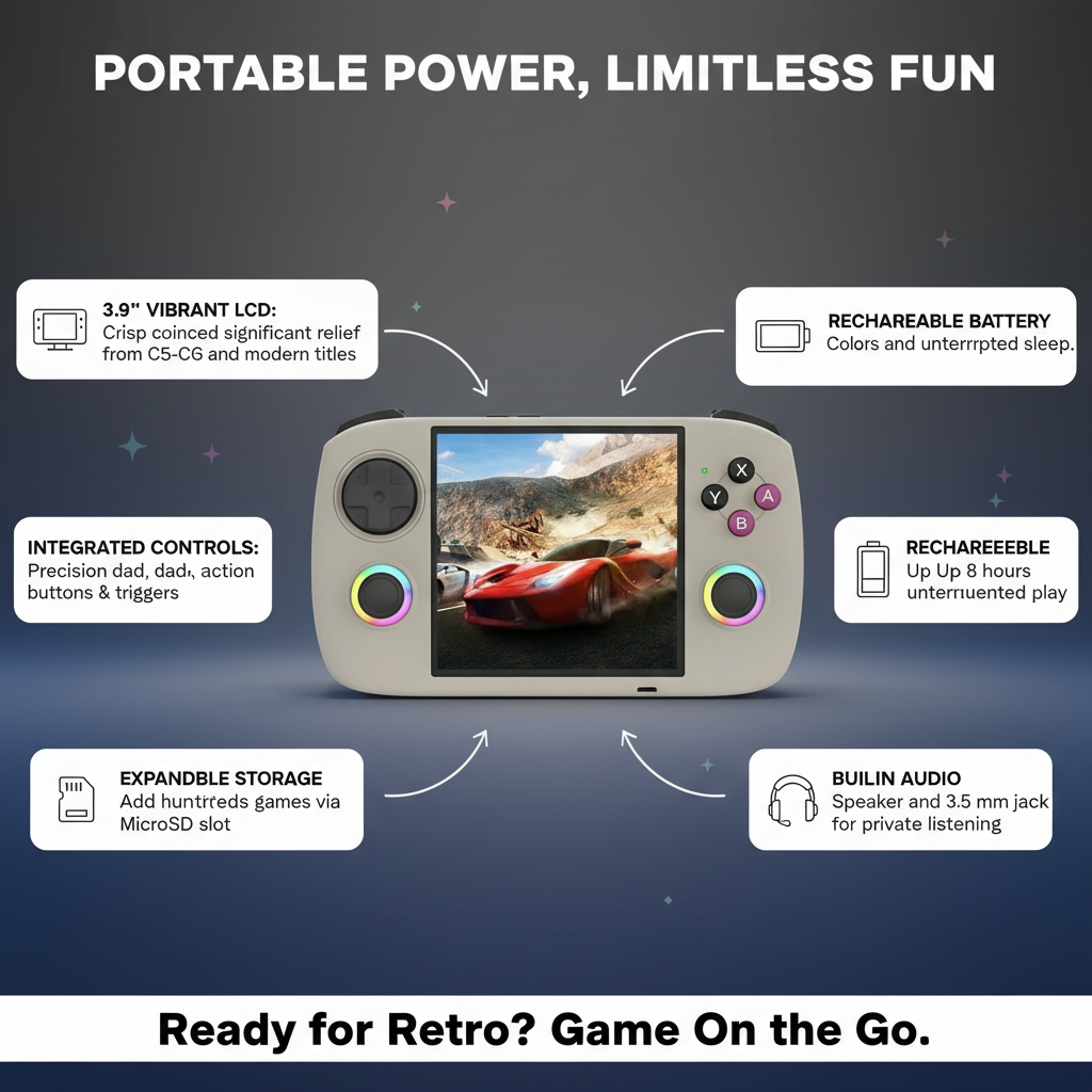 CubeXX Handheld Games Console