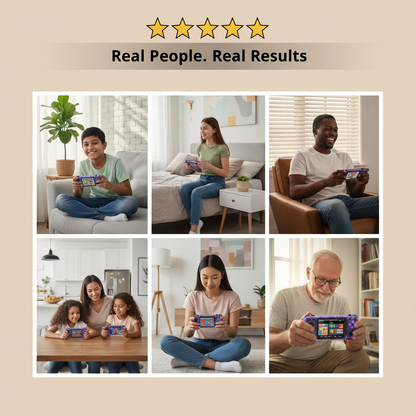 Retro Handheld Video Game Console