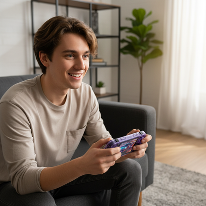 Retro Handheld Video Game Console