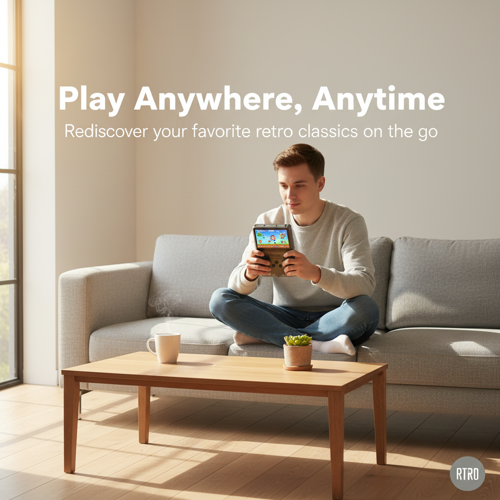 Retro Handheld Game Console