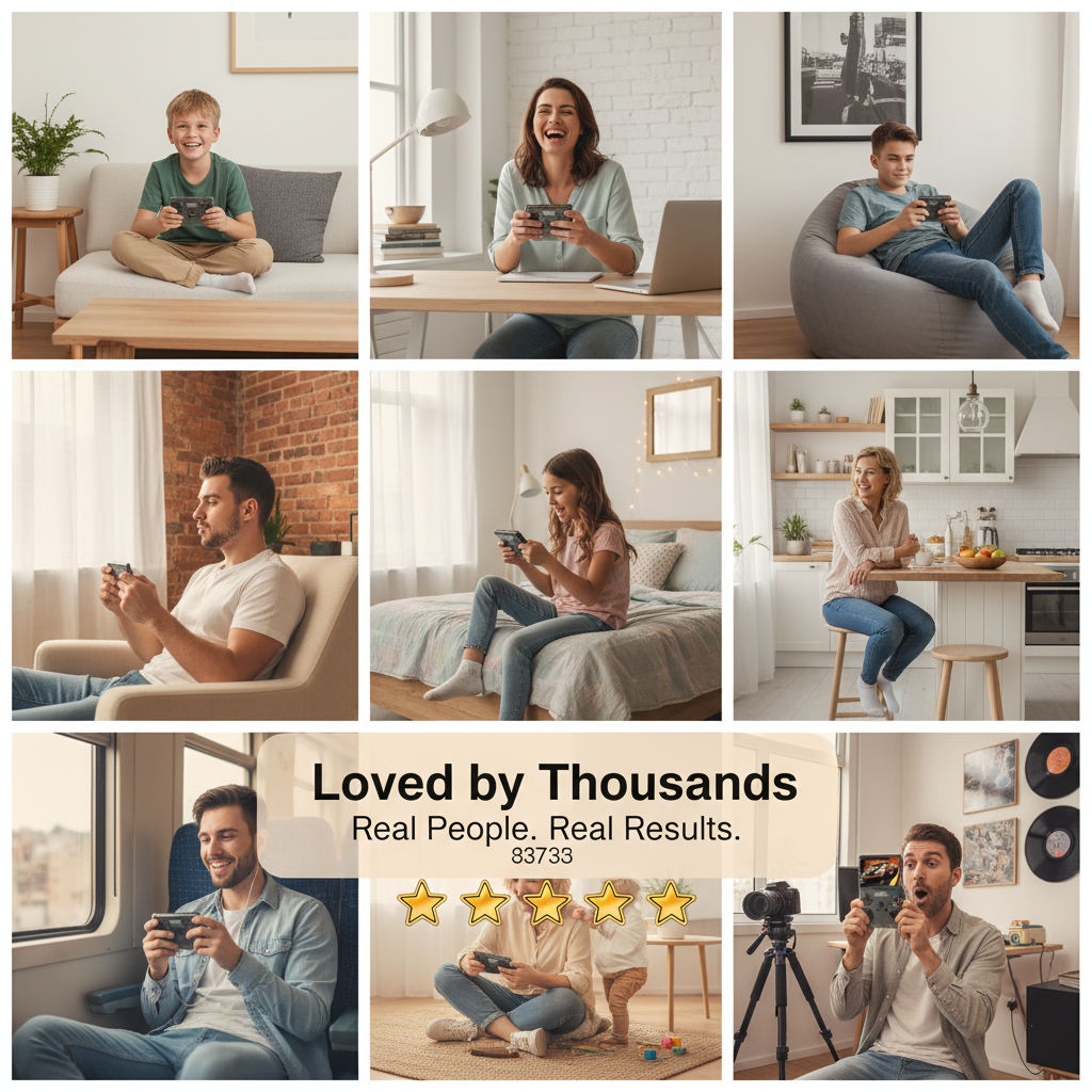 Retro Handheld Game Console