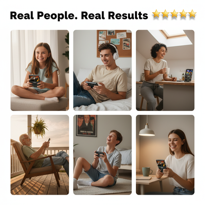 Retro Handheld Game Console