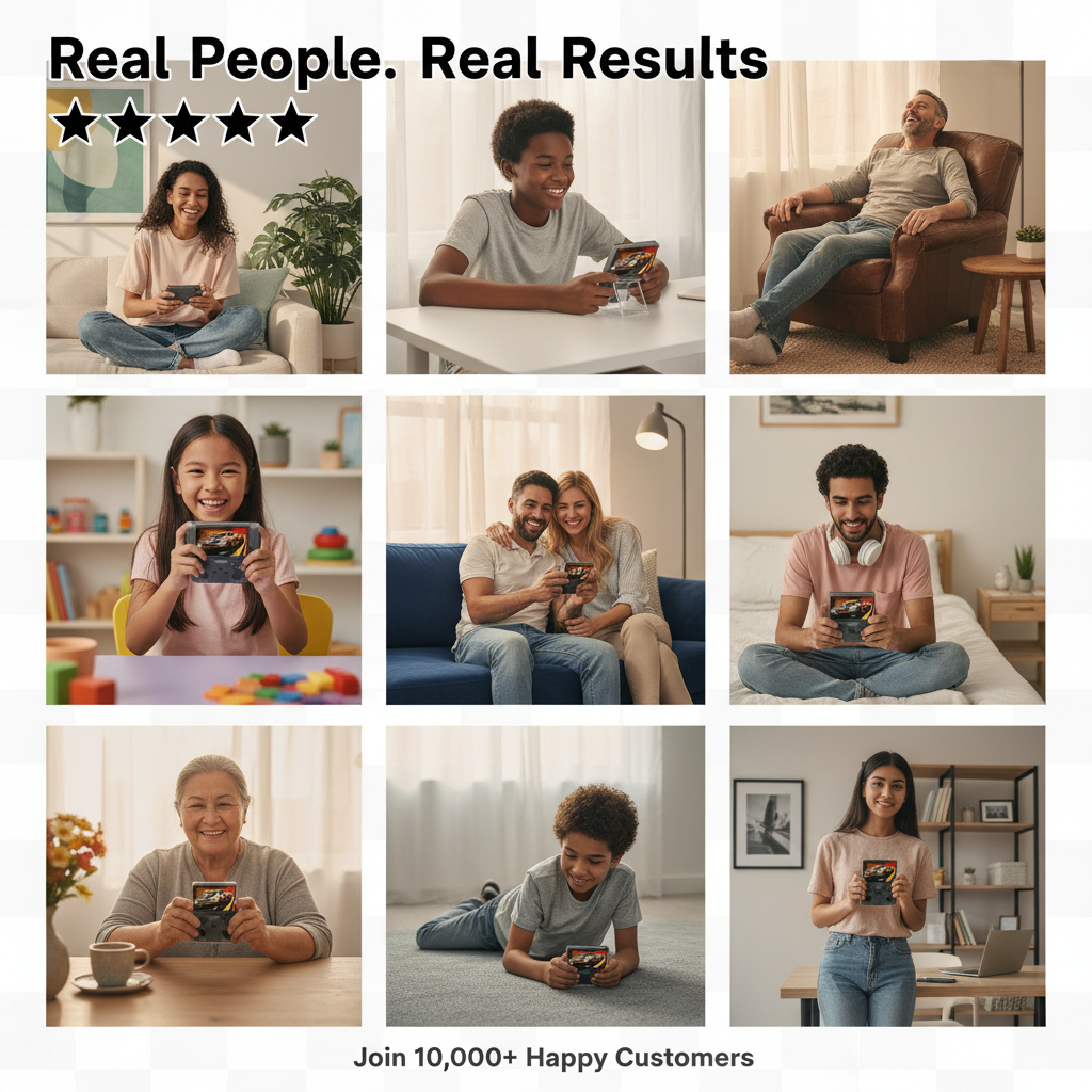 Retro Handheld Game Console